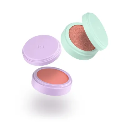 Тени для век KIKO Milano Dreamphoria Forever Mate Duet Eyeshadow дуэт матовый и металлик, 03 Lilac Rose Harmony, 8 г