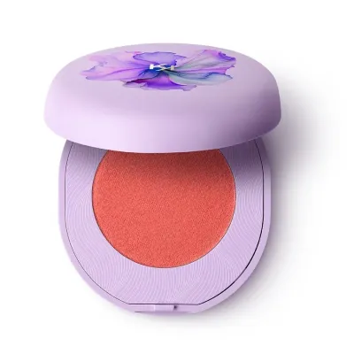 Румяна для лица KIKO Milano Dreamphoria Heavenly Skin Blush кремовые компактные стойкие, 02 Cosmic Coral, 5.5 г