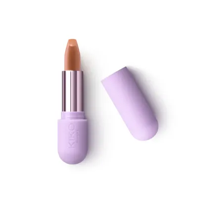 Помада для губ KIKO Milano Dreamphoria Shapechanger Satin Lipstick сатиновая, насыщенный цвет, оттенок 01 Ethereal Nude, 3,5 г