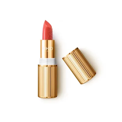 Помада для губ KIKO Milano Juicy Fizz Gleam and Care кремовая ухаживающая SPF 30, оттенок 05 Pinky Promise, 3.5 г