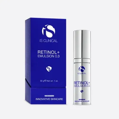 Восстанавливающая эмульсия с ретинолом для лица IS CLINICAL Retinol+ Emulsion 0.3, 30 г
