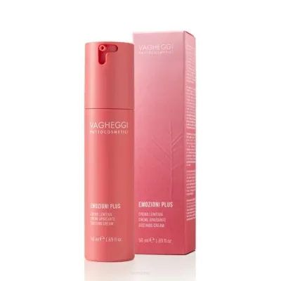 Крем для лица успокаивающий для чувствительной кожи Vagheggi New Emozioni Plus Soothing Cream, 50 мл