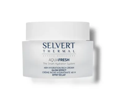 Крем для лица насыщенный увлажняющий 48 часов Selvert Thermal 48h Hydration Rich Cream, 50 мл