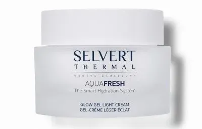 Крем-гель для лица легкий увлажняющий с эффектом сияния Selvert Thermal Glow Gel Light Cream, 50 мл