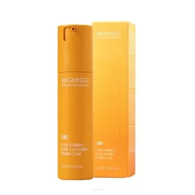 Легкая эмульсия для лица с витамином C Vagheggi Lime Vitamin C Fluid, 50 мл
