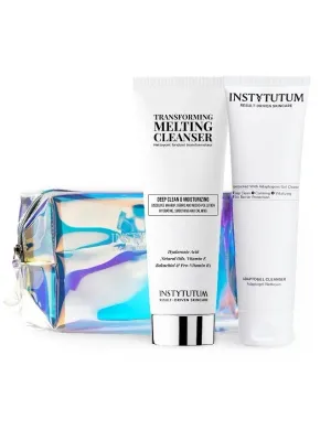 Набор для двойного очищения кожи Double Cleansing Kit Instytutum
