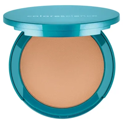Минеральная прессованная пудра-основа Natural Finish SPF20, оттенок Medium Sand Colorescience, 12 г
