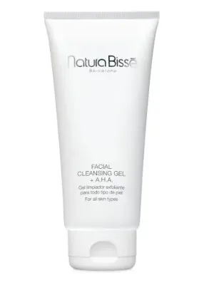 Очищающий гель для лица с AHA-кислотами Natura Bisse Stabilizing Facial Cleansing Gel + AHA, 200 мл