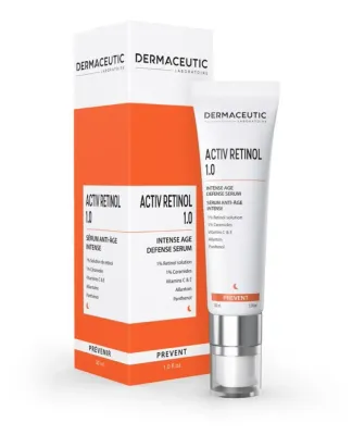 Усиленная антивозрастная сыворотка с ретинолом для лица Dermaceutic Activ Retinol 1.0, 30 мл