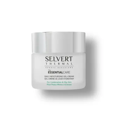 Крем-гель для лица увлажняющий для жирной и проблемной кожи Selvert Thermal Daily Moisturizing Gel-Cream, 50 мл