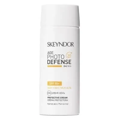 Крем для лица солнцезащитный для нормальной кожи SPF 50+ Skeyndor Age Photo Defense Protective Cream Normal Skin SPF 50+, 75 мл