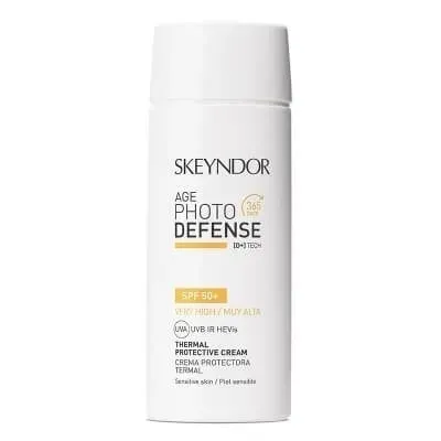 Крем для лица солнцезащитный для чувствительной кожи SPF 50+ Skeyndor Age Photo Defense Thermal Protective Cream Sensitive Skin SPF 50+, 75 мл