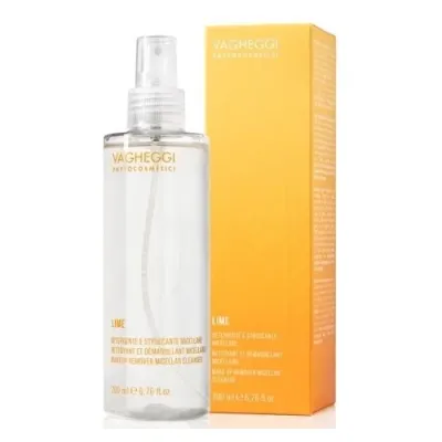 Мицеллярная вода для очищения и снятия макияжа Vagheggi New Lime Make Up Remover Micellar Cleanser, 200 мл
