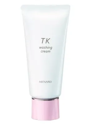 Очищающая кремовая пенка для умывания для лица Menard TK Washing Cream, 130 г