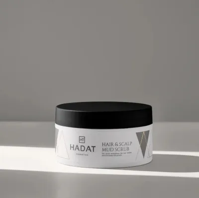 Очищающий пилинг-скраб для кожи головы Hadat Hair & Scalp Mud Scrub, 300 мл