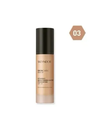 Матирующий тональный крем Vitamin C Brightening Matte, 03 Skeyndor, 30 мл