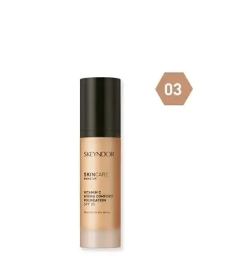 Увлажняющий тональный крем Vitamin C Hydra Comfort, 03 Skeyndor, 30 мл