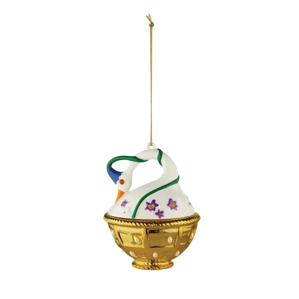Alessi Ёлочная подвеска Cigno di Primavera лебедь