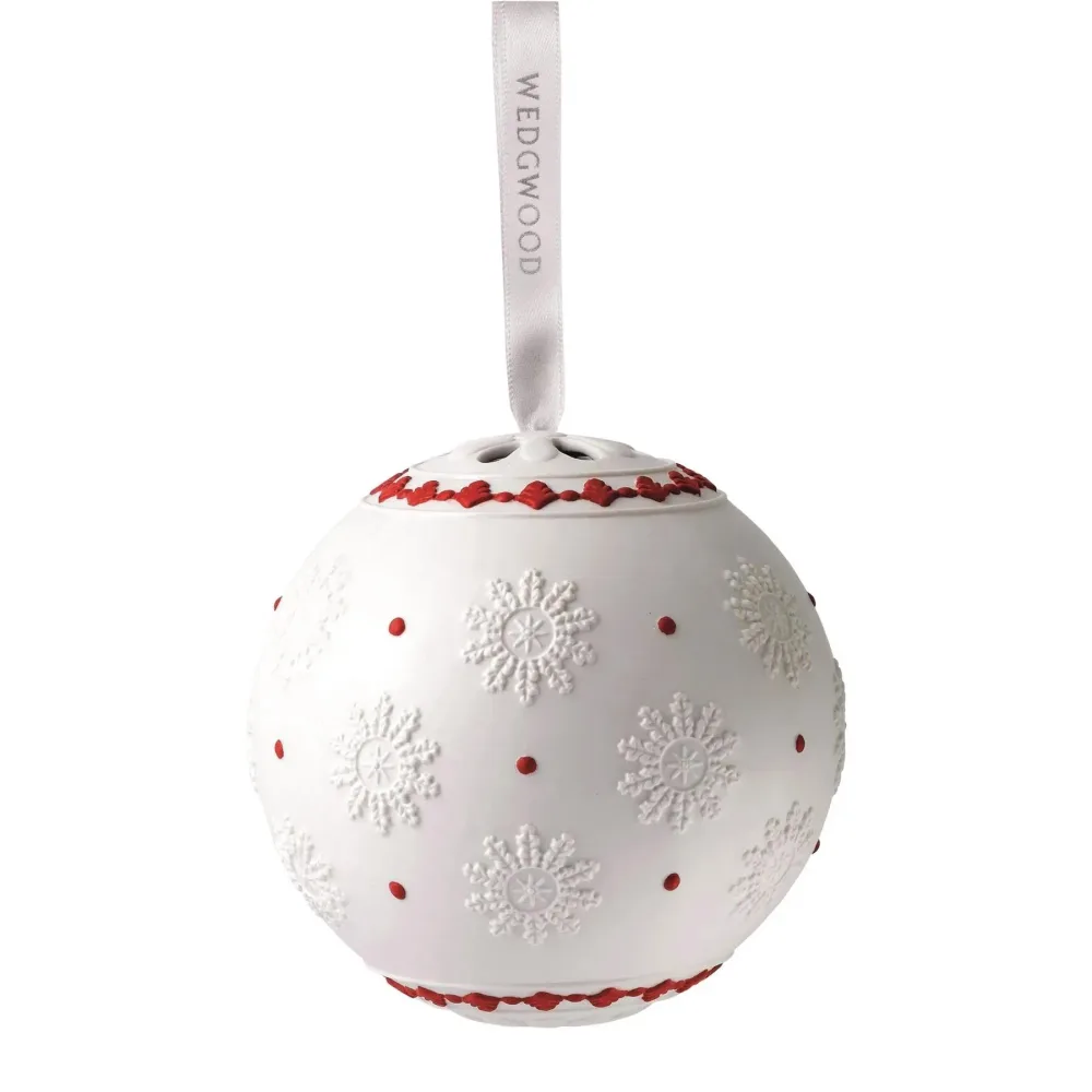 Wedgwood Елочный шар Red 12 см