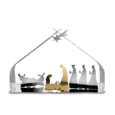 Alessi Вертеп Bark полированный