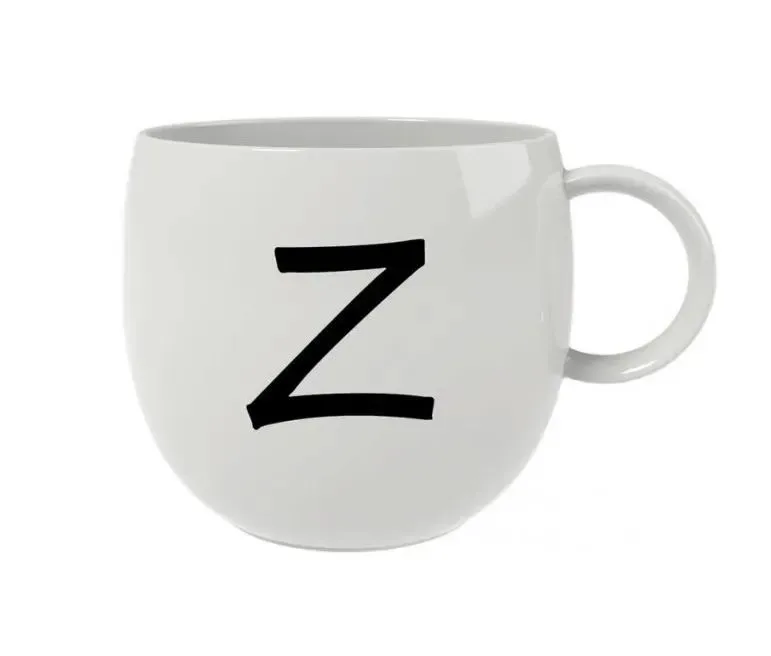 Like. by Villeroy&Boch Кружка Буквы 400 мл Z
