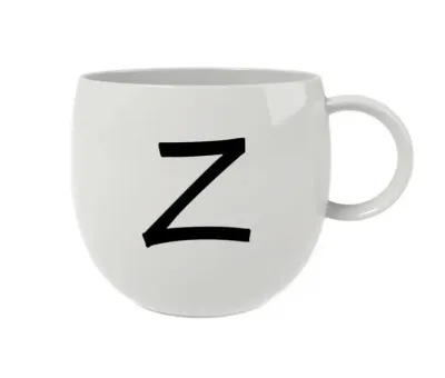 Like. by Villeroy&Boch Кружка Буквы 400 мл Z