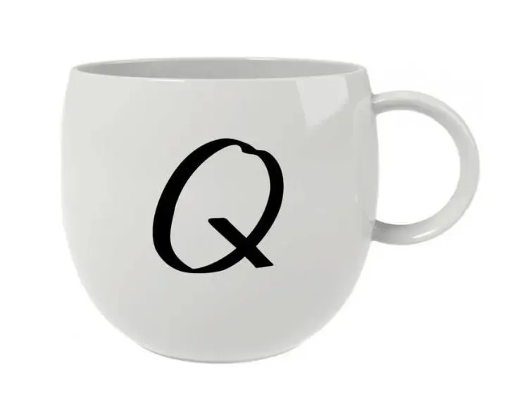Like. by Villeroy&Boch Кружка с буквами 400 мл Q