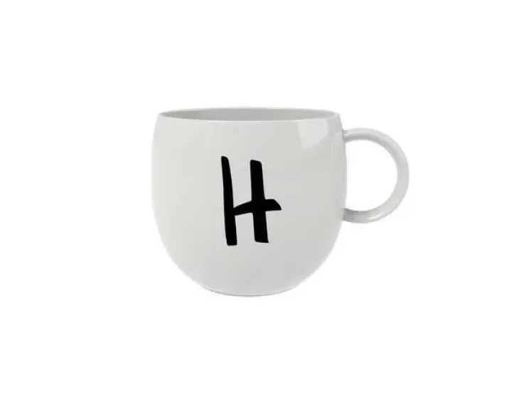 Like. by Villeroy&Boch Кружка с буквами 400 мл H