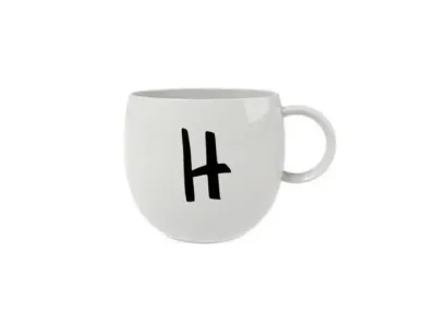 Like. by Villeroy&Boch Кружка с буквами 400 мл H