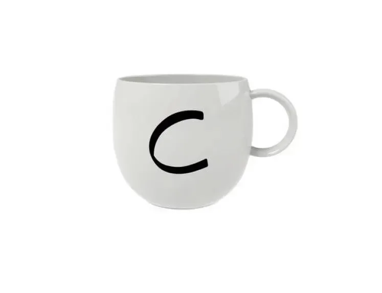 Like. by Villeroy&Boch Кружка Буквы 400 мл C
