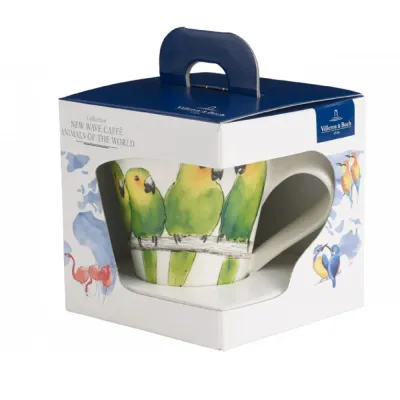 Villeroy & Boch Кружка NewWave Caffe 300 мл попугаи