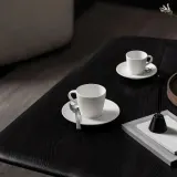 Villeroy & Boch Чашка изготовления Rock белая 200 мл для кофе — фото 3