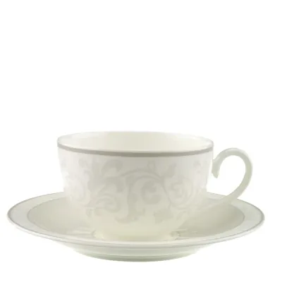 Villeroy & Boch Чашка с блюдцем Gray Pearl 400 мл для завтрака