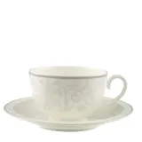 Villeroy & Boch Чашка с блюдцем Gray Pearl 400 мл для завтрака — фото 1