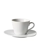 Like. by Villeroy&Boch Чашка с блюдцем Organic White 270 мл для кофе — фото 1