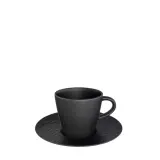 Villeroy & Boch Чашка с блюдцем Manufacture Rock 100 мл для эспрессо — фото 1
