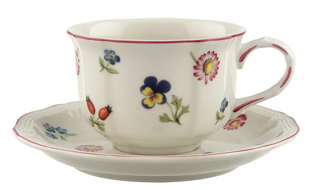 Villeroy & Boch Чашка с блюдцем Petite Fleur 200 мл для чая