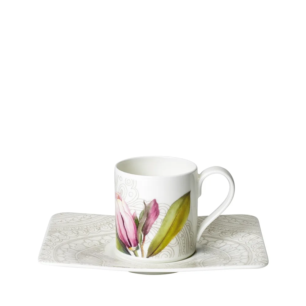 Villeroy & Boch Чашка с блюдцем Quinsai Garden 80 мл для эспрессо