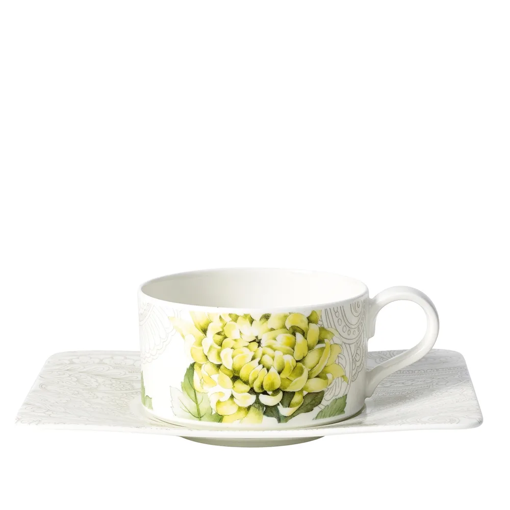 Villeroy & Boch Чашка с блюдцем Quinsai Garden 230 мл для чая