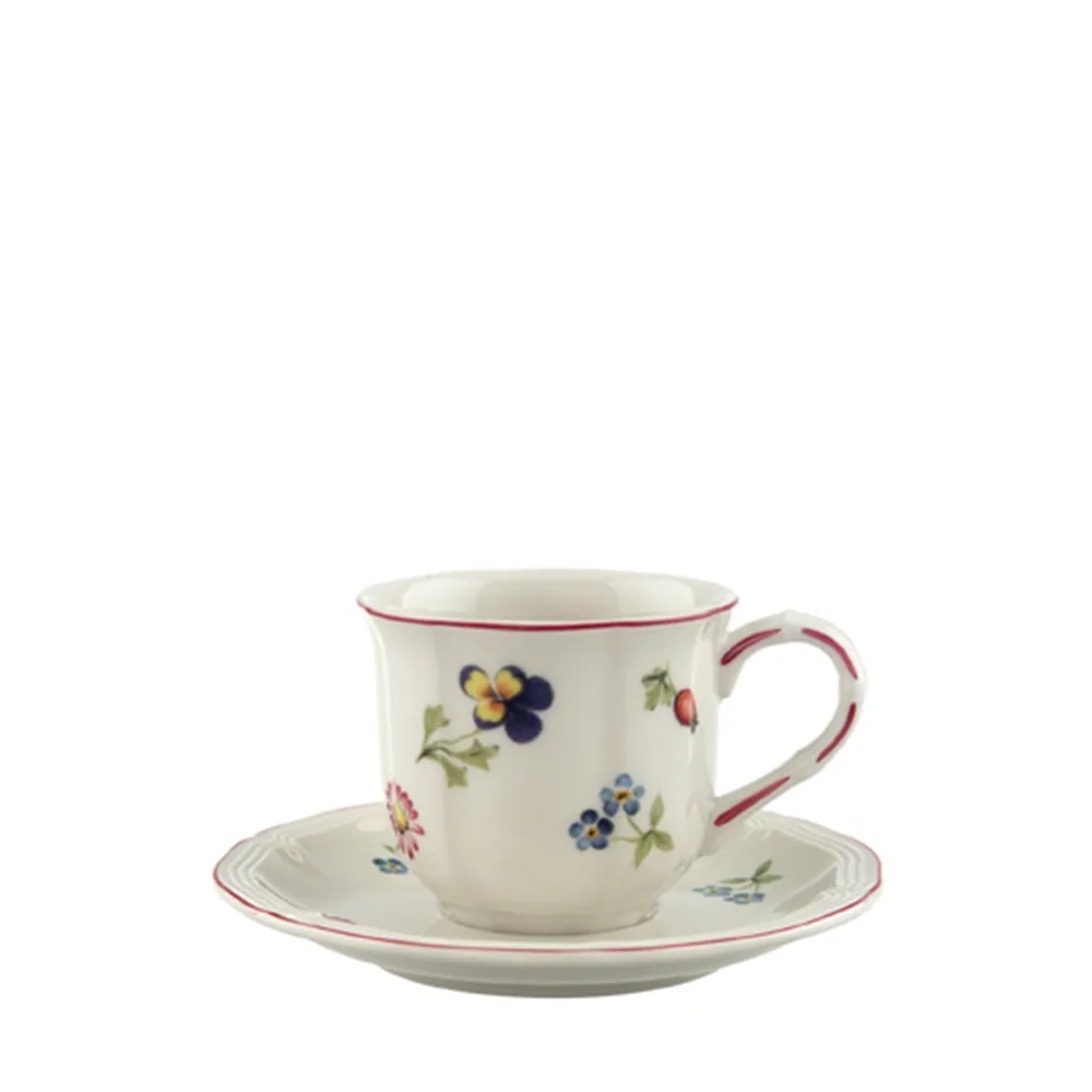 Villeroy & Boch Чашка с блюдцем Petite Fleur 100 мл для эспрессо