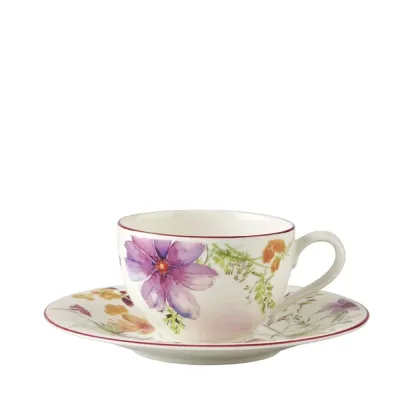 Villeroy & Boch Чашка с блюдцем Mariefleur Basic 390 мл для завтрака