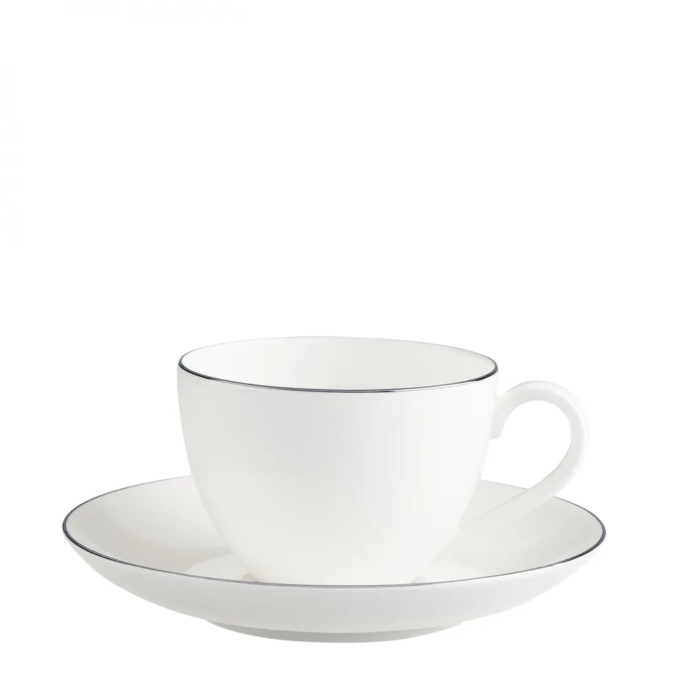 Villeroy & Boch Чашка с блюдцем Anmut Platinum 200 мл для кофе