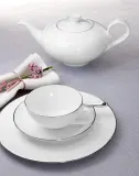 Villeroy & Boch Чашка с блюдцем Anmut Platinum 200 мл для кофе — фото 4