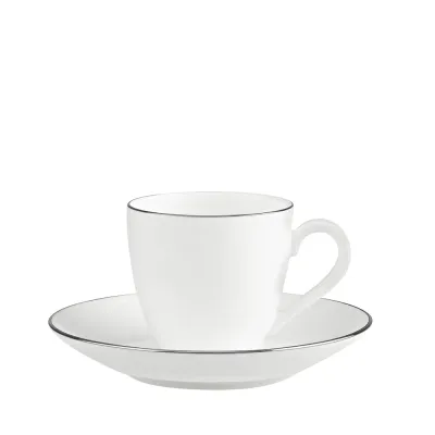 Villeroy & Boch Чашка с блюдцем Anmut Platinum 100 мл для эспрессо
