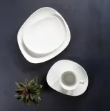 Like. by Villeroy&Boch Тарелка для салата Organic White 21 см — фото 2