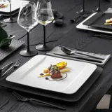 Villeroy & Boch Обеденная тарелка Manufacture Rock Blanc 28 см — фото 5