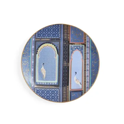 Portmeirion Sara Miller Индия Десертная тарелка 20 см Crane Mofif