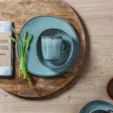 Like. by Villeroy&Boch Тарелка Lave Glace 23,5 см для завтрака — фото 8