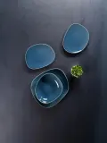 Like. by Villeroy&Boch Обеденная тарелка Organic Turquoise 27 см — фото 3