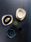 Like. by Villeroy&Boch Тарелка для завтрака Organic Dark Blue 21 см — фото 2